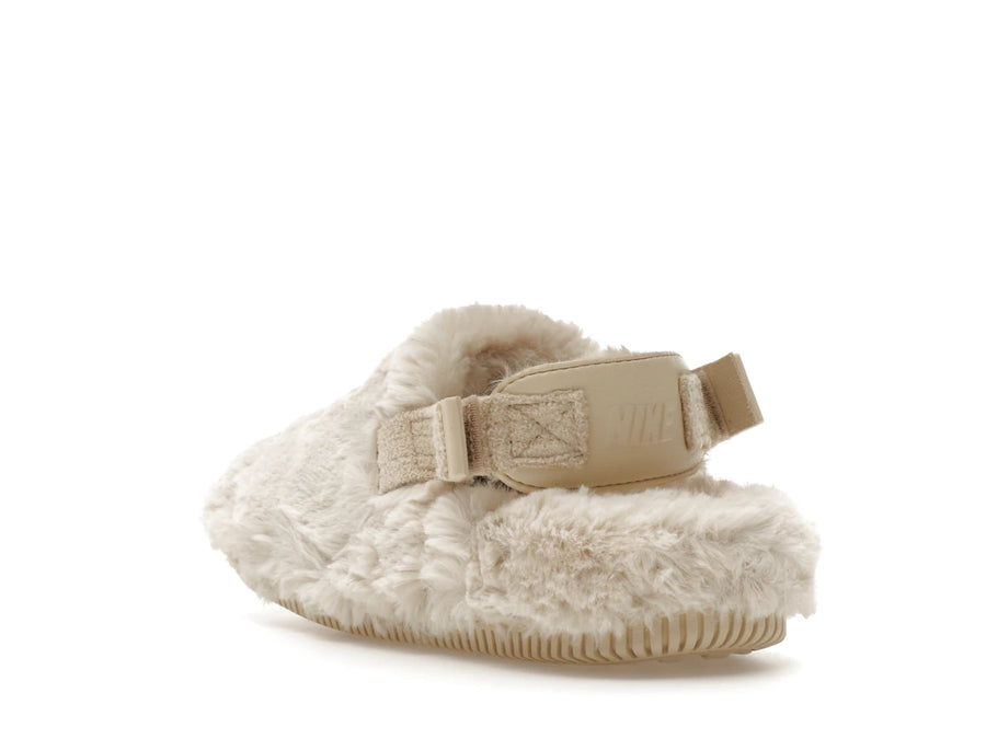 Mule Nike Calm SE Sanddrift en fourrure (Femme)