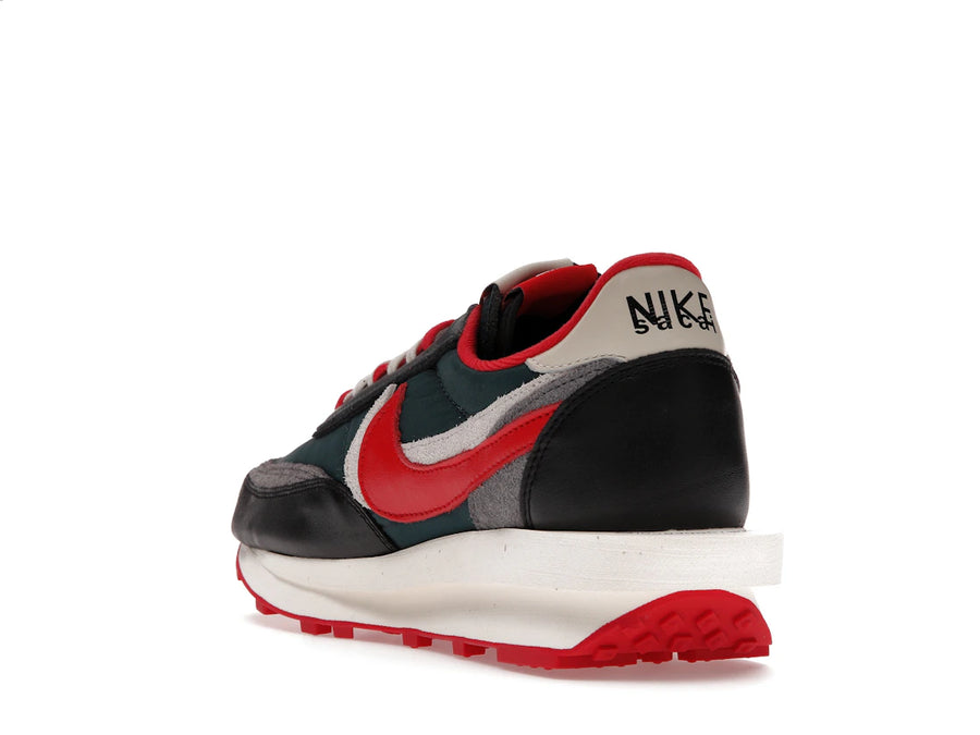 Nike LD Waffle sacai Undercover Midnight Spruce University Red