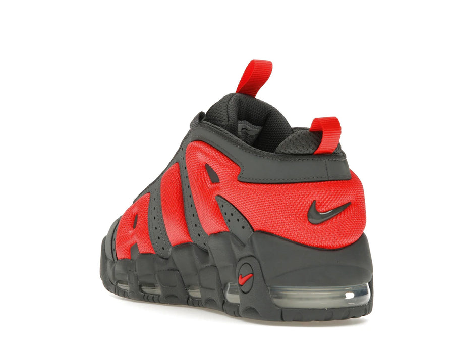 Nike Air More Uptempo Low Dark Grey Light Crimson