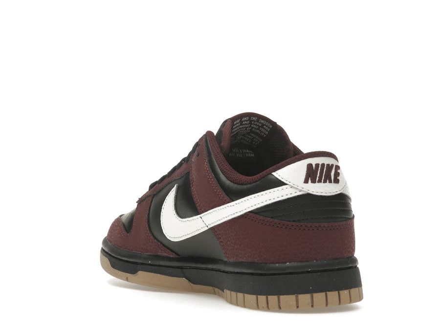 Nike Dunk Low Next Nature Burgundy Crush Black (Femme)