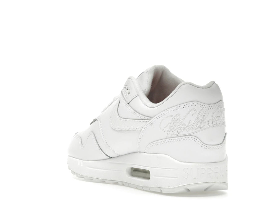 Nike Air Max 1 '87 SP Supreme Triple Blanc