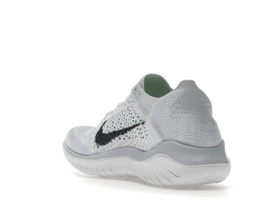 Nike Free RN Flyknit 2018 White Pure Platinum (Women's)