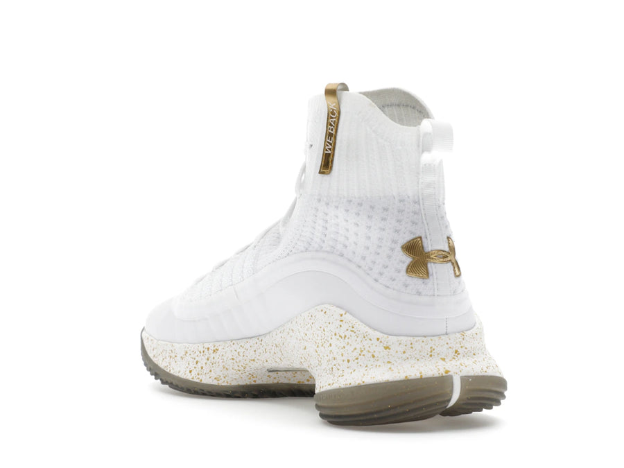 Under Armour Curry 4 Retro White Gold