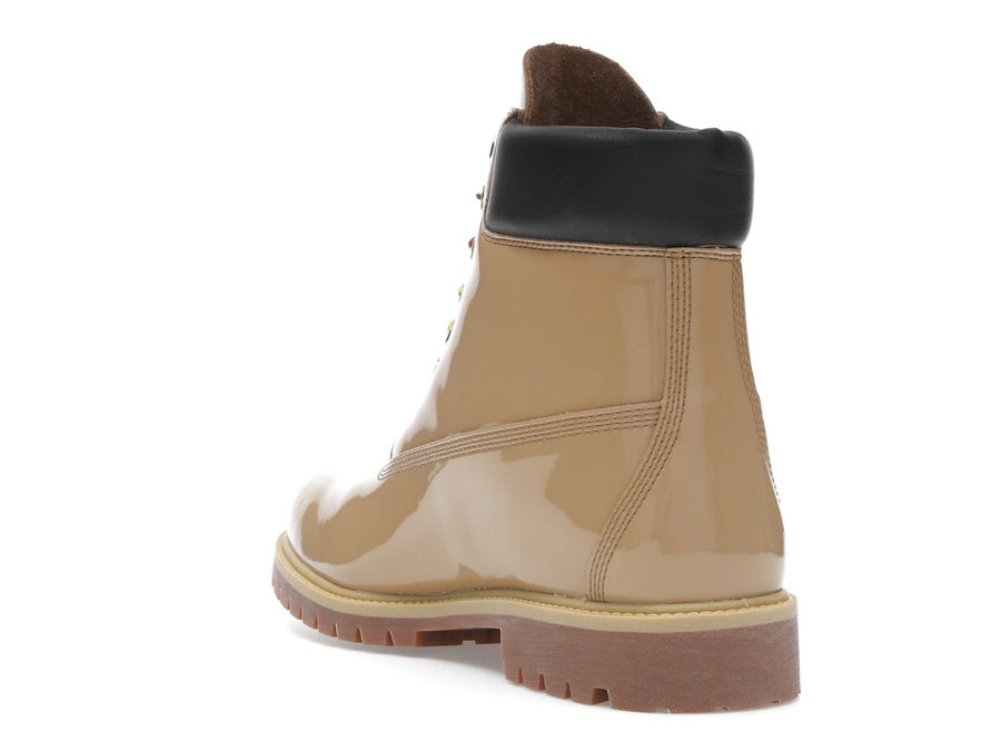 Bottes Timberland Premium imperméables vernies 6" couleur blé foncé