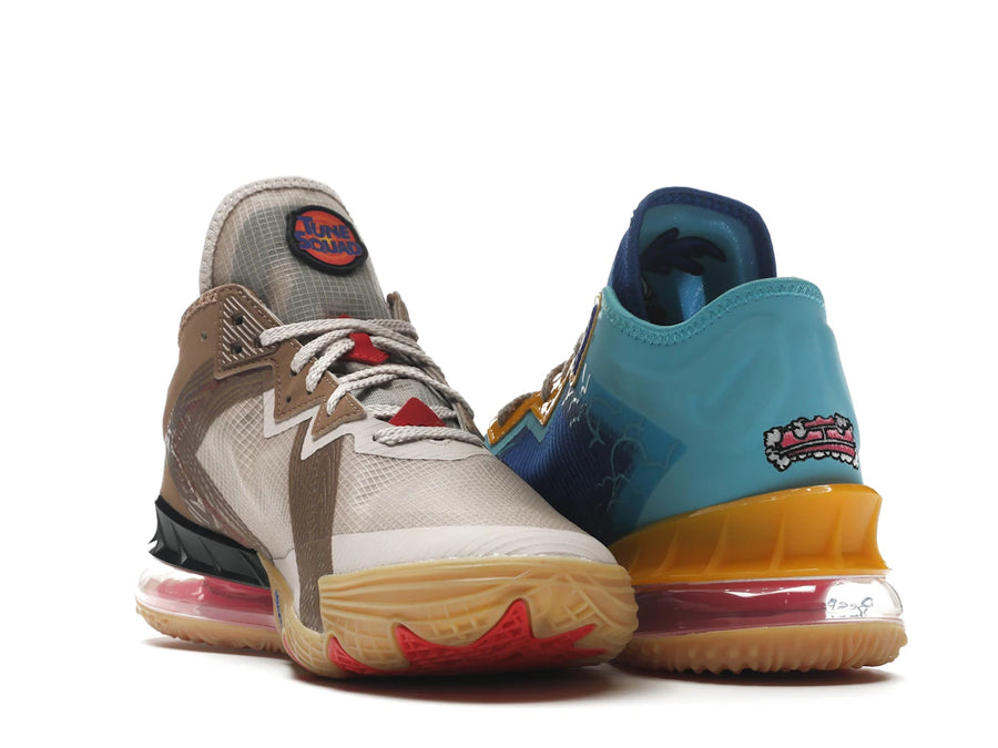 Nike LeBron 18 Low Wile E. vs Roadrunner Space Jam