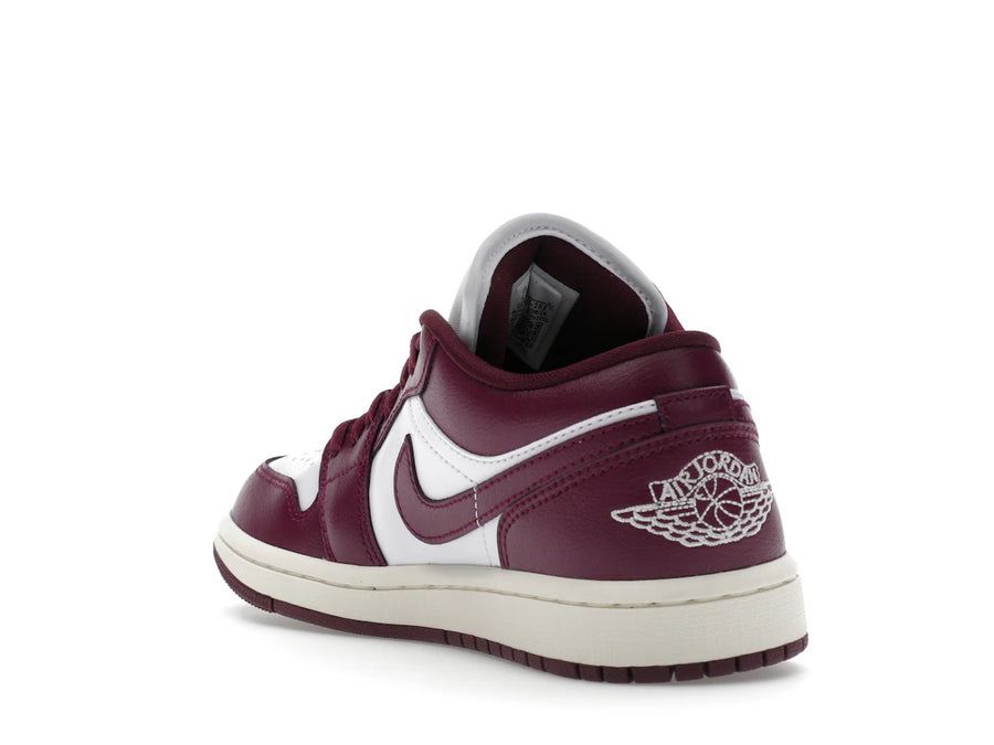 Jordan 1 Low Bordeaux (Femme)