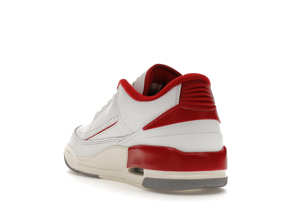 Jordan 2/3 Blanc Varsity Rouge