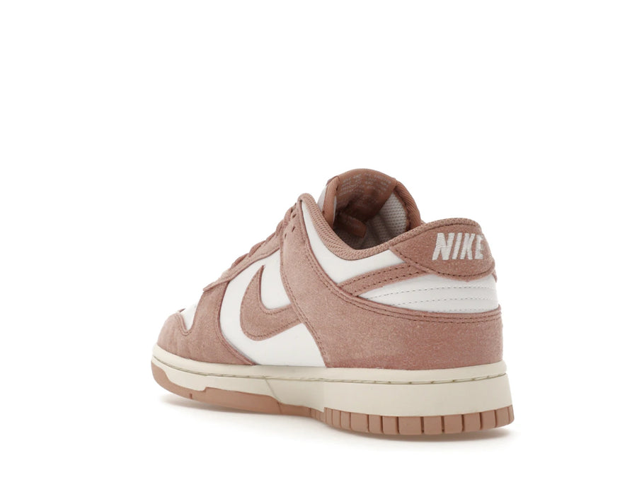 Nike Dunk Low Rose Whisper Gold Mini Swoosh (Femme)
