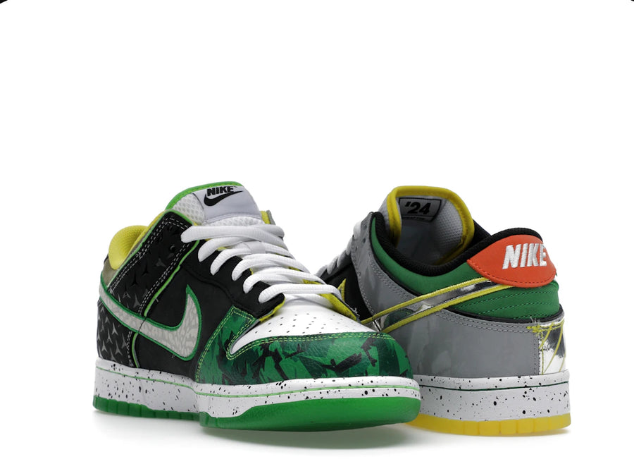 Nike Dunk Low What the Duck Away Université de l'Oregon PE