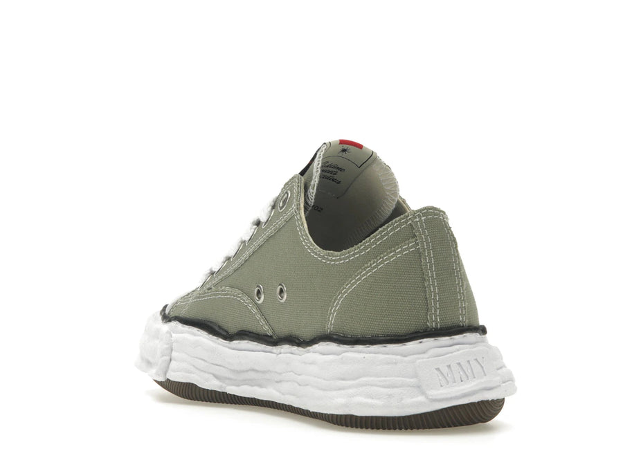 Maison Mihara Yasuhiro Peterson 23 OG Sole Canvas Low Vert