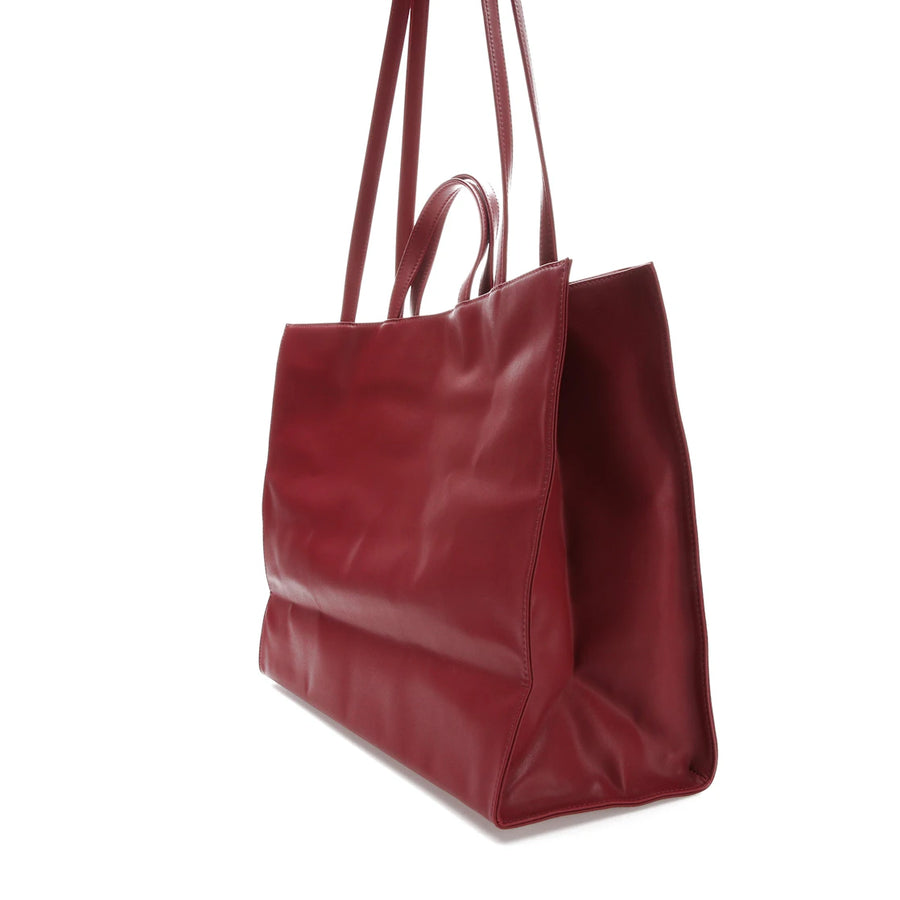 Telfar Shopping Bag Large Oxblood