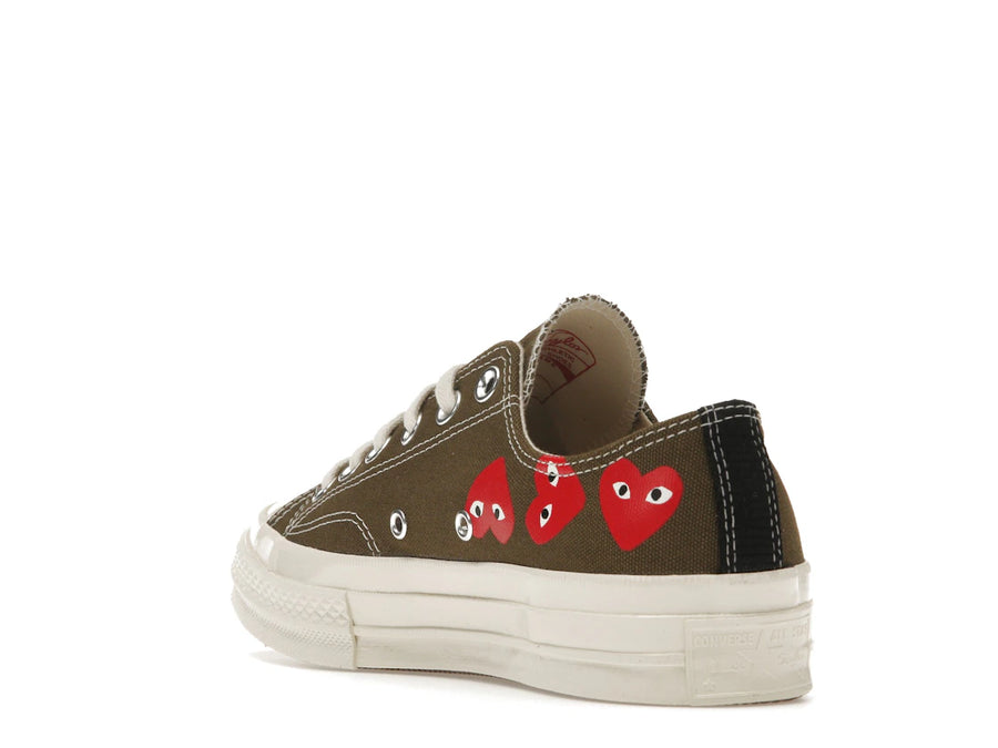 Converse Chuck Taylor All Star 70 Ox Comme des Garcons Multi Heart Vert