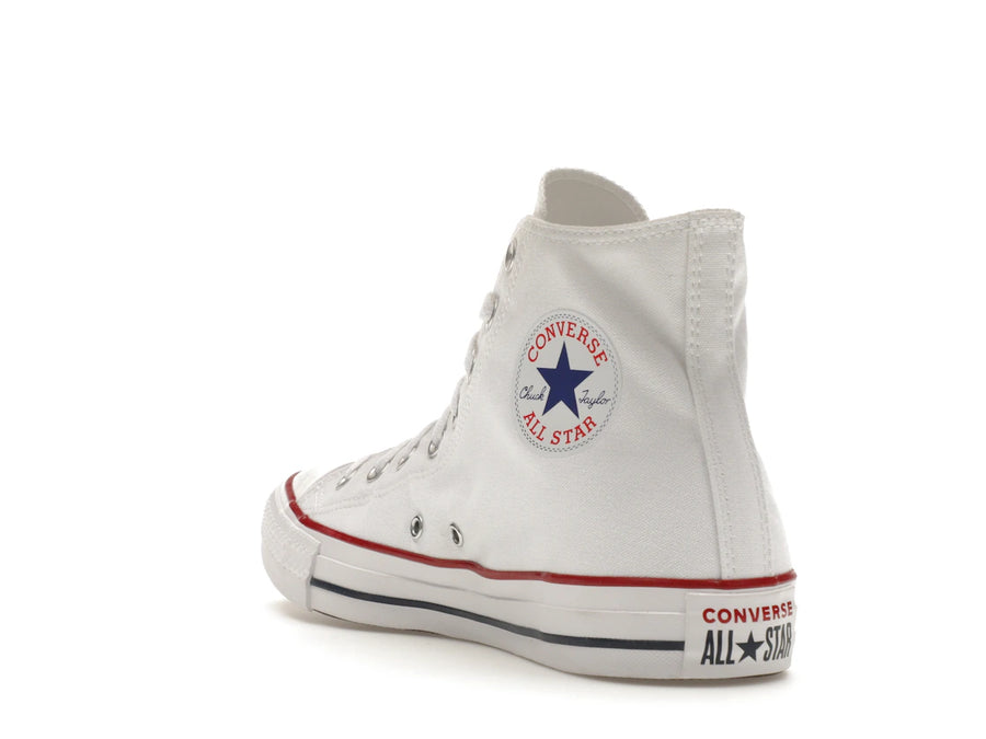 Converse Chuck Taylor All Star montantes blanches optiques