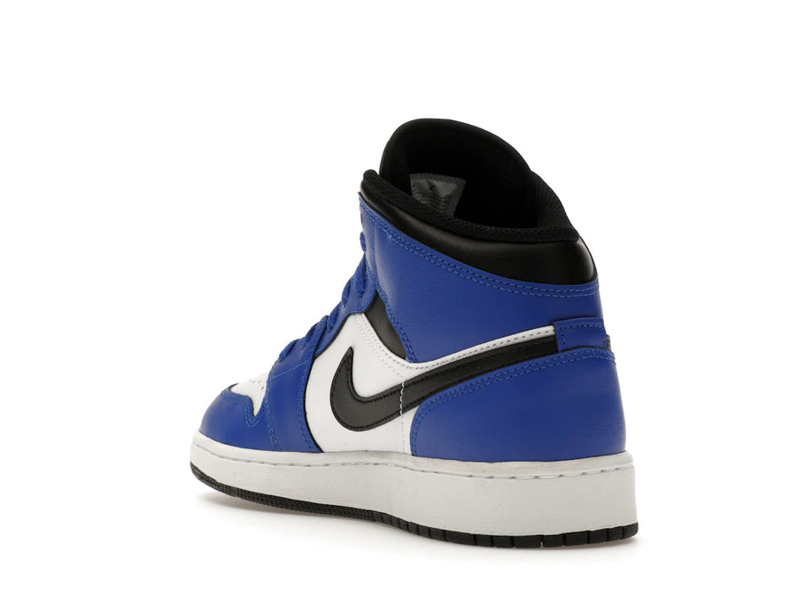 Jordan 1 Mid Game Royal White Black (GS)