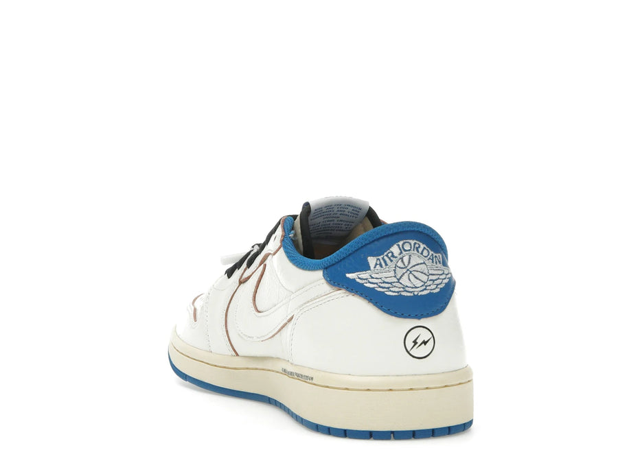 Jordan 1 Retro Low OG SP Fragment x Travis Scott Sail Military Blue