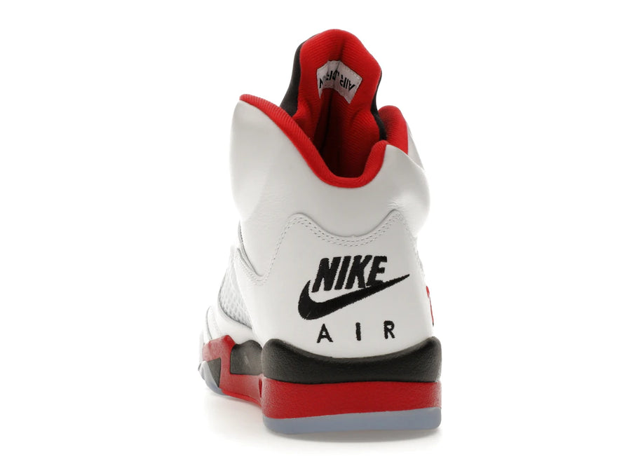 Jordan 5 Retro Fire Red Black Tongue (2025)