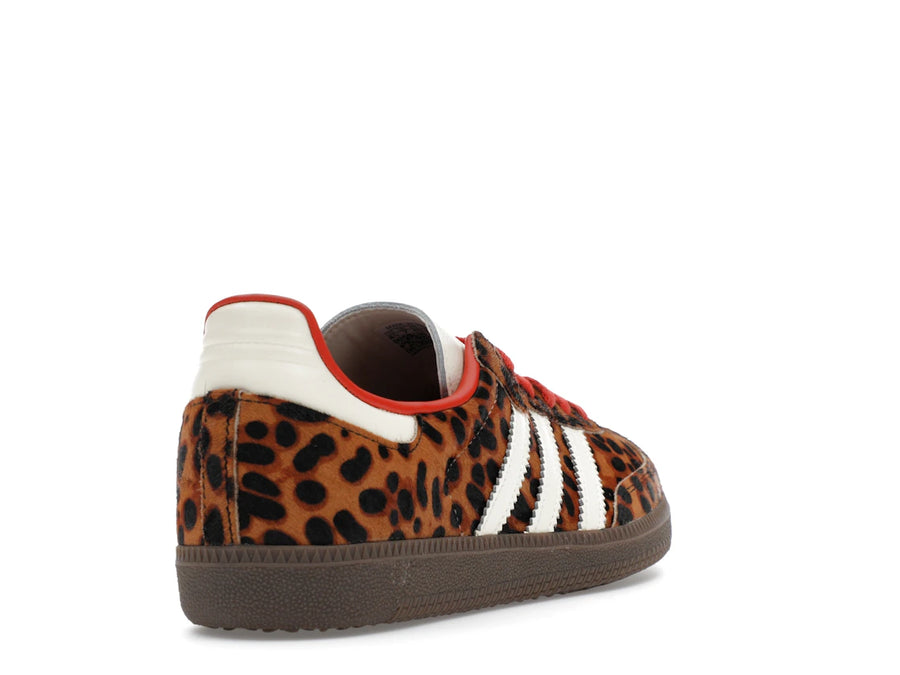 adidas Samba OG Preloved Red Leopard (Femme)