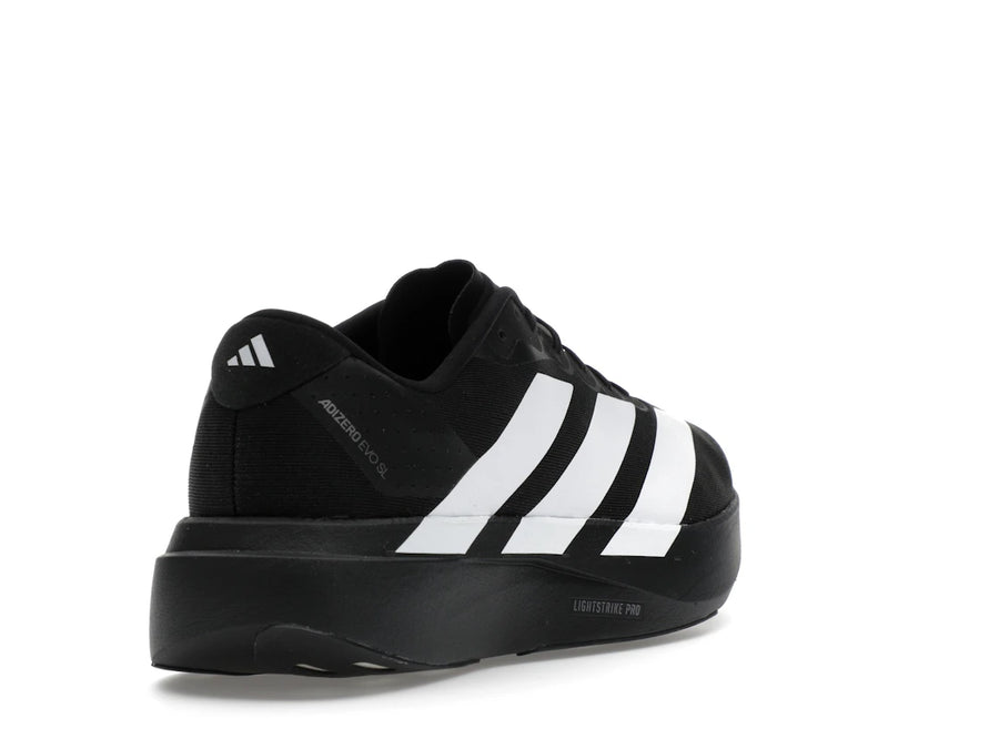 adidas Adizero Evo SL Noir et Blanc