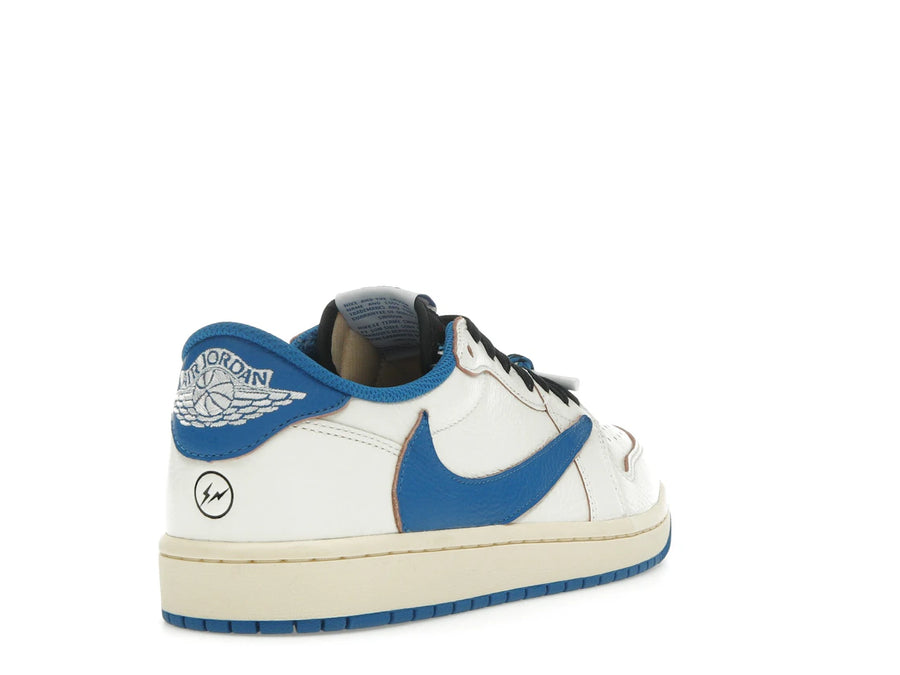 Jordan 1 Retro Low OG SP Fragment x Travis Scott Sail Military Blue