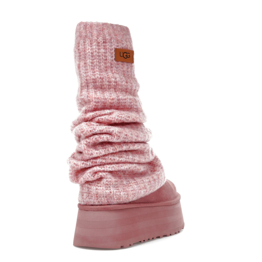 Bottes guêtres UGG Classic Mini Dipper Rose Aube (Femme)