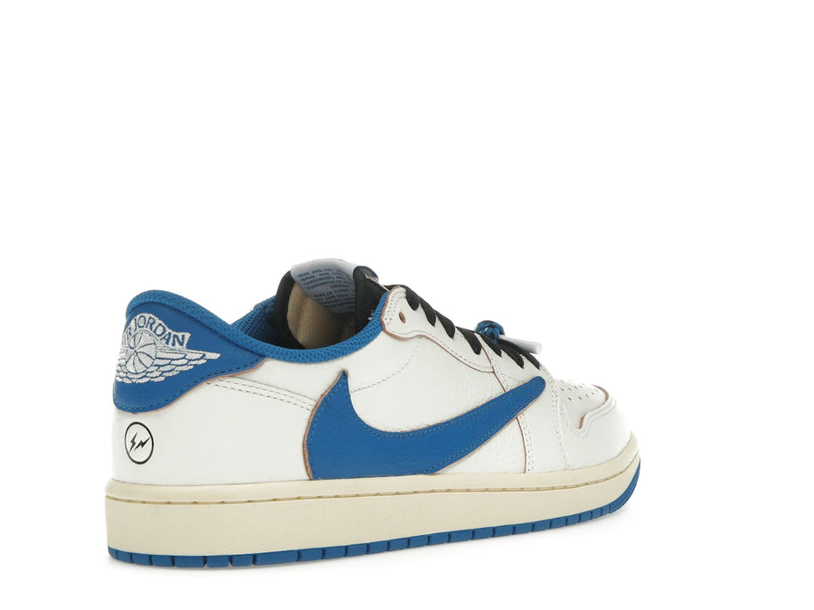 Jordan 1 Retro Low OG SP Fragment x Travis Scott Sail Military Blue