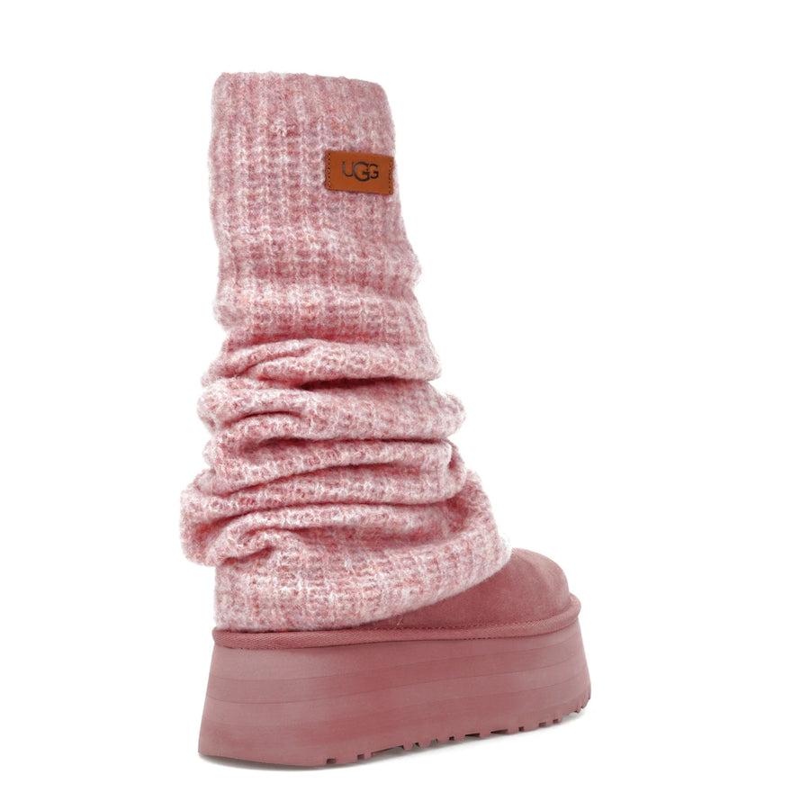 Bottes guêtres UGG Classic Mini Dipper Rose Aube (Femme)