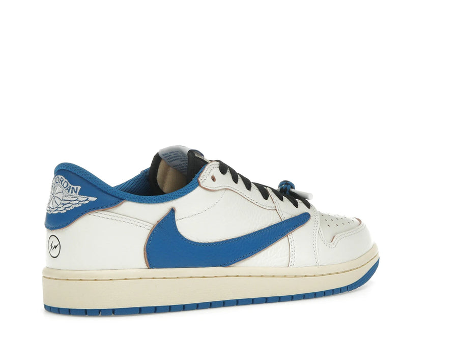 Jordan 1 Retro Low OG SP Fragment x Travis Scott Sail Military Blue