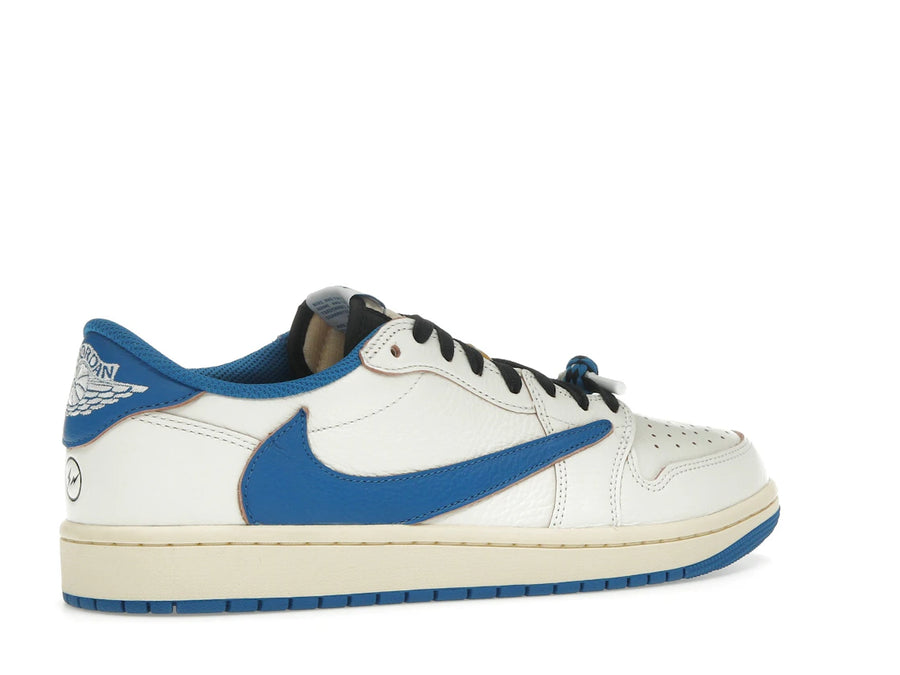 Jordan 1 Retro Low OG SP Fragment x Travis Scott Sail Military Blue