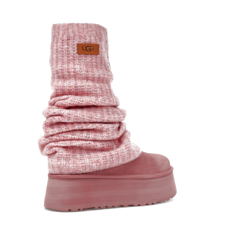 Bottes guêtres UGG Classic Mini Dipper Rose Aube (Femme)