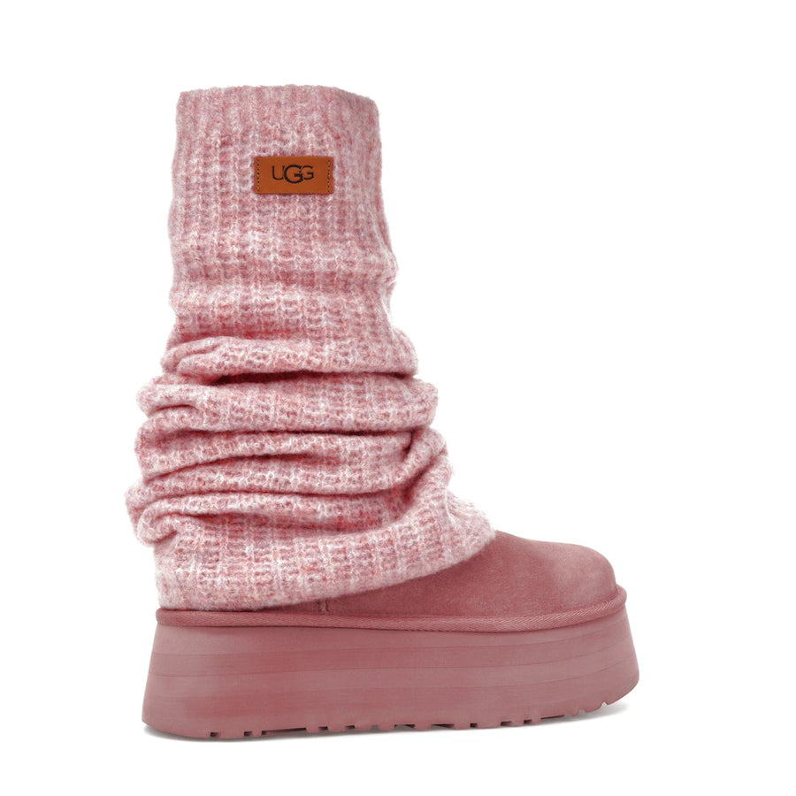Bottes guêtres UGG Classic Mini Dipper Rose Aube (Femme)