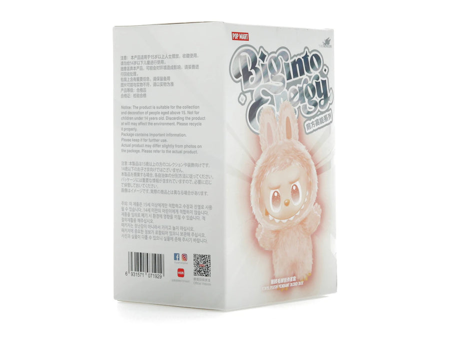 Pop Mart Labubu The Monsters Big into Energy Series Vinyl Plush Pendant Single Blind Box