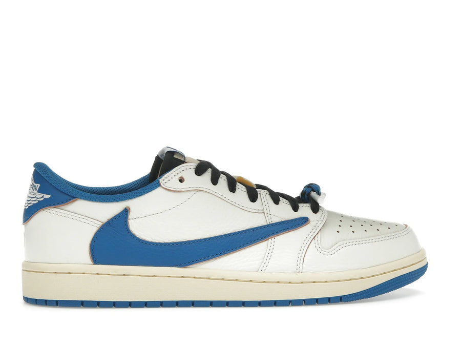 Jordan 1 Retro Low OG SP Fragment x Travis Scott Sail Military Blue
