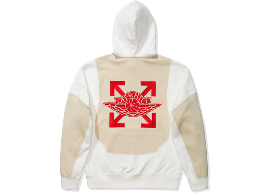 Sweat à capuche OFF-WHITE x Jordan (tailles américaines) Blanc
