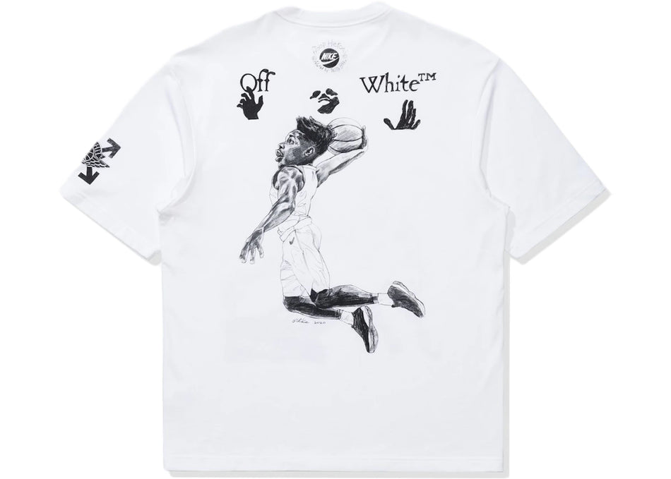 OFF-WHITE x Jordan T-shirt White