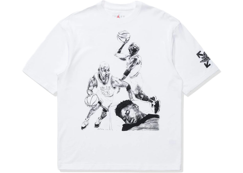 OFF-WHITE x Jordan T-shirt White