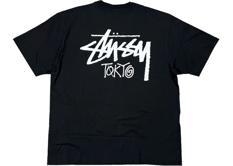 Stussy Stock Tokyo Tee Black