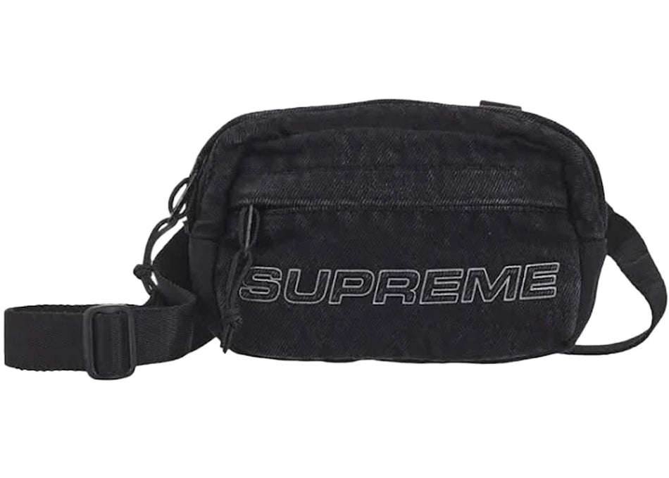 Supreme Denim Mini Shoulder Bag Black