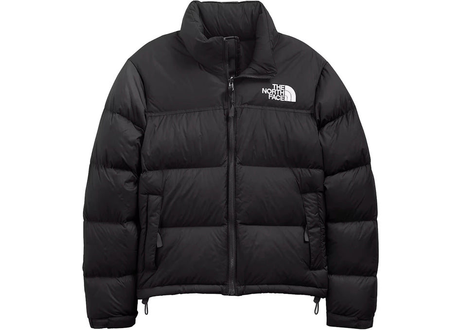 The North Face Womens 1996 Retro Nuptse 700 Fill Packable Jacket Recycled TNF Black