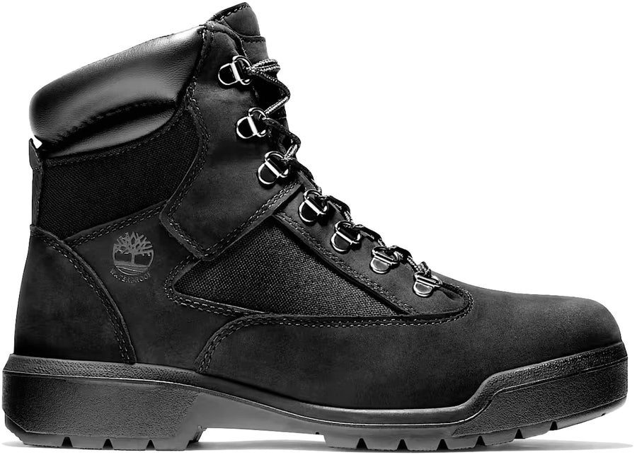Bottes Timberland Field à lacets imperméables noires